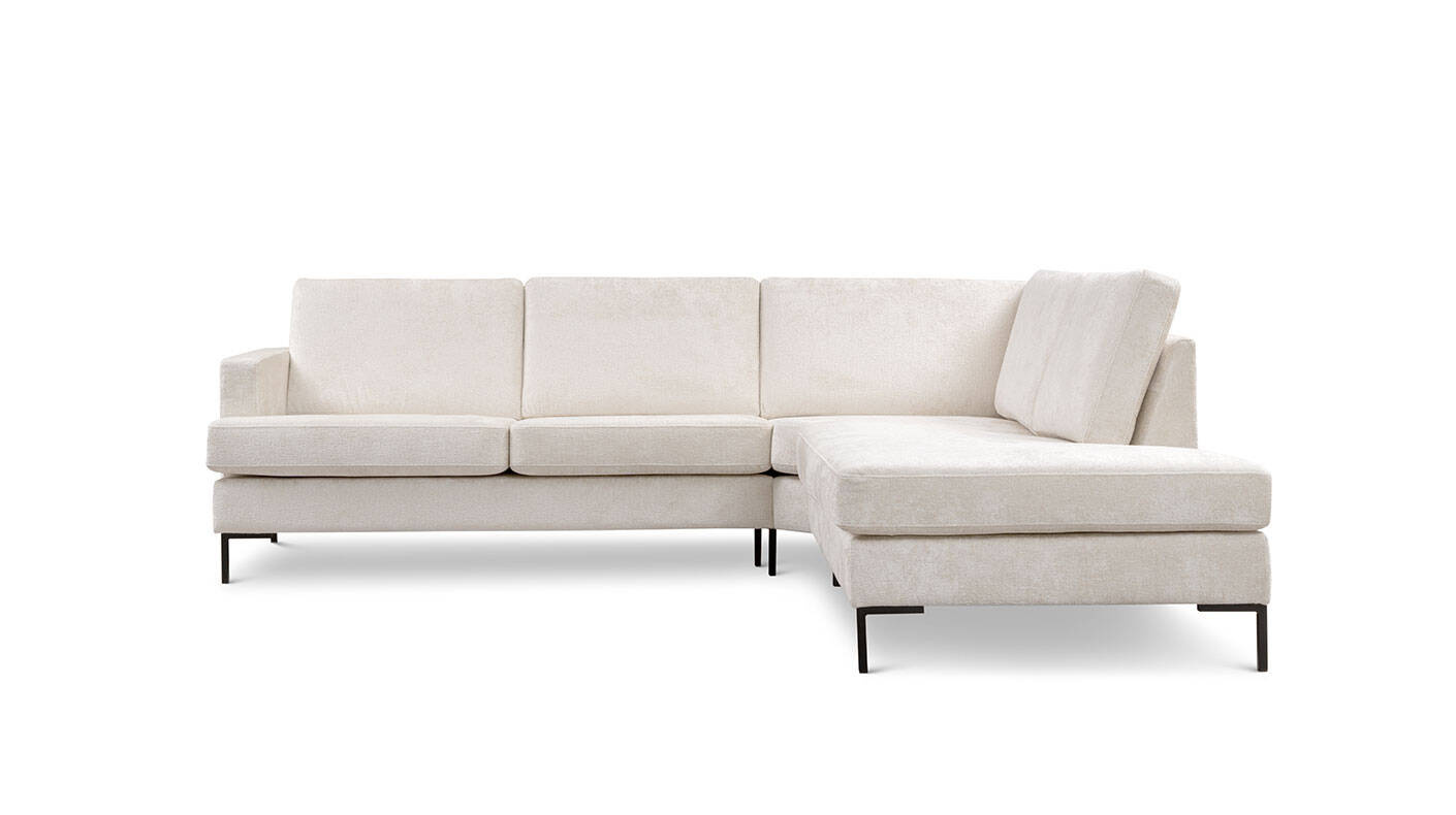 Nordic Line :: Corner sofa / modular corner sofa London Deep cream