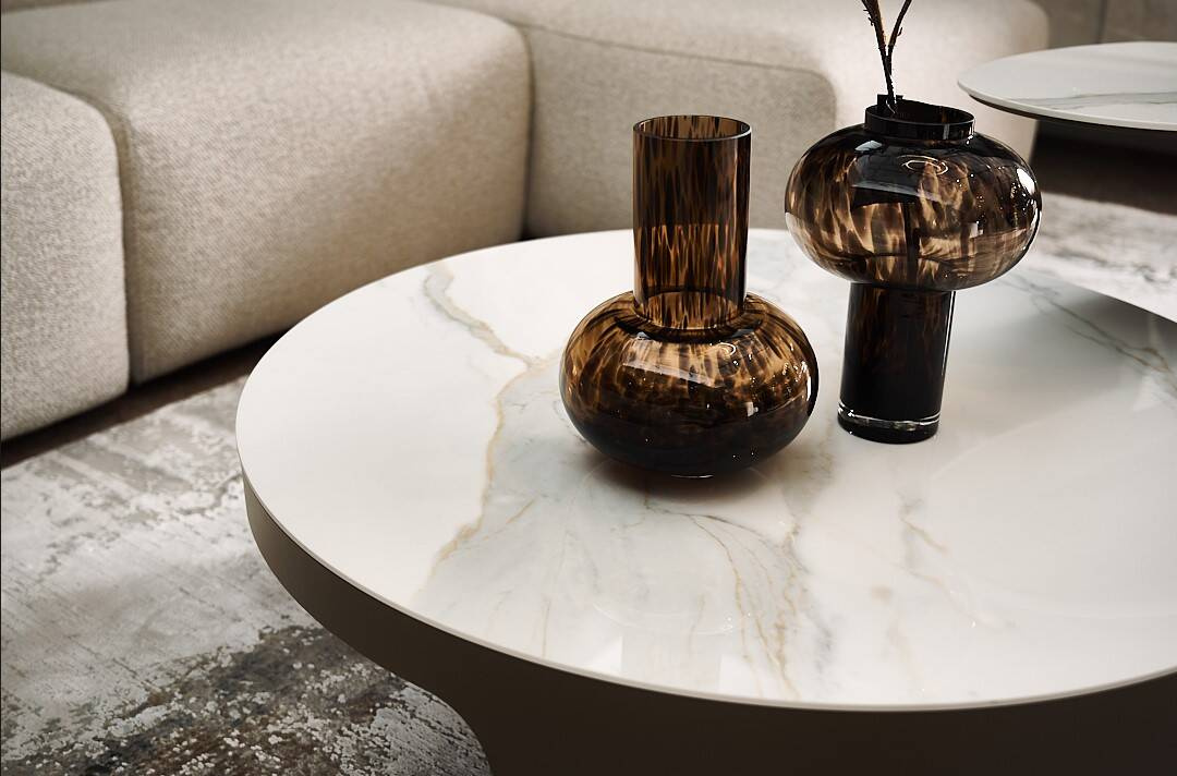 Nordic Line :: Marco coffee table, diameter 90 cm, colors to choose from