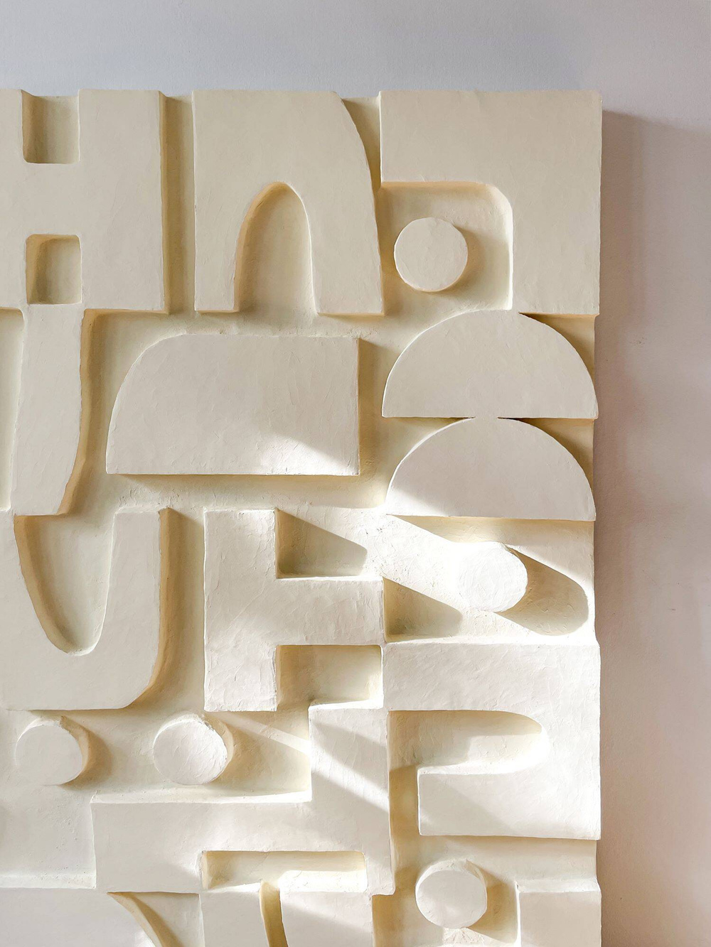 Zuzia Mikołajczuk (Zuz van Miko):: Bas-relief Solid III 160x130