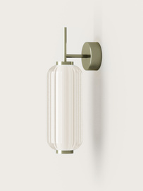 Aromas :: Lampa ścienna / kinkiet Elma niklowana wys. 44 cm