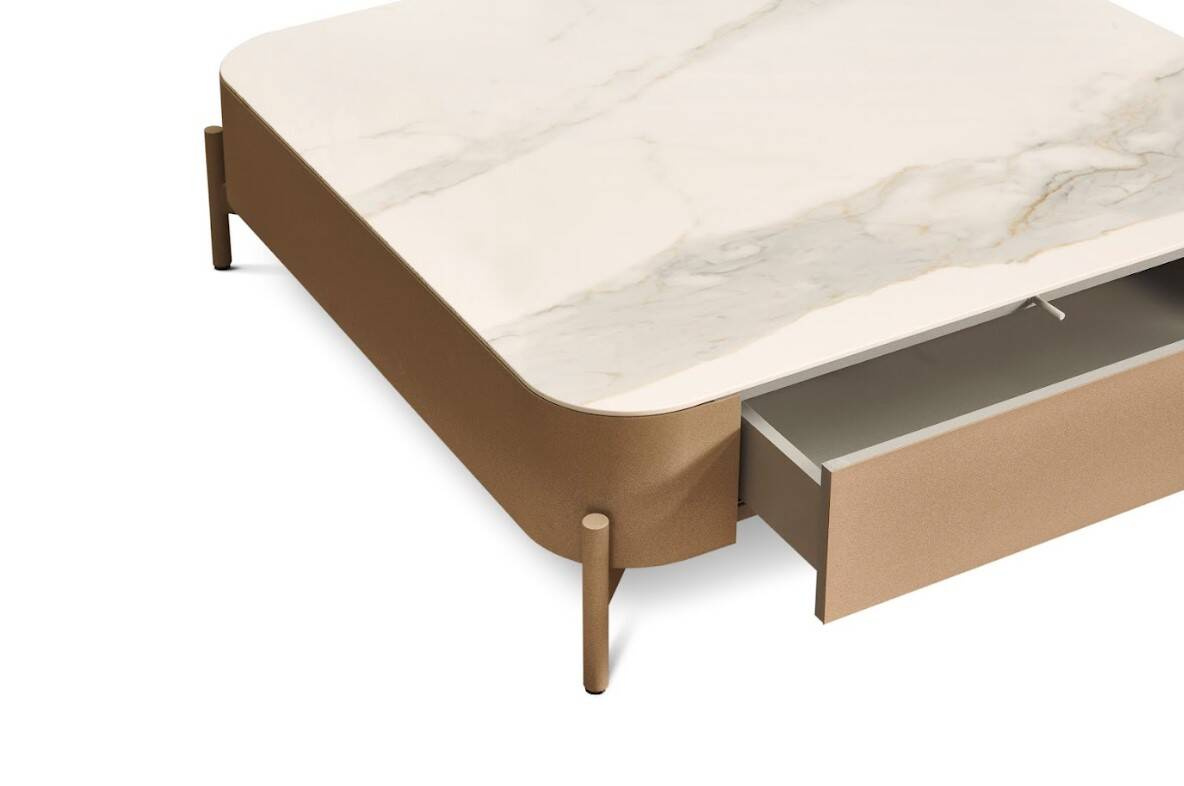 Nordic Line :: Turtle coffee table, width 90 cm, colors to choose from