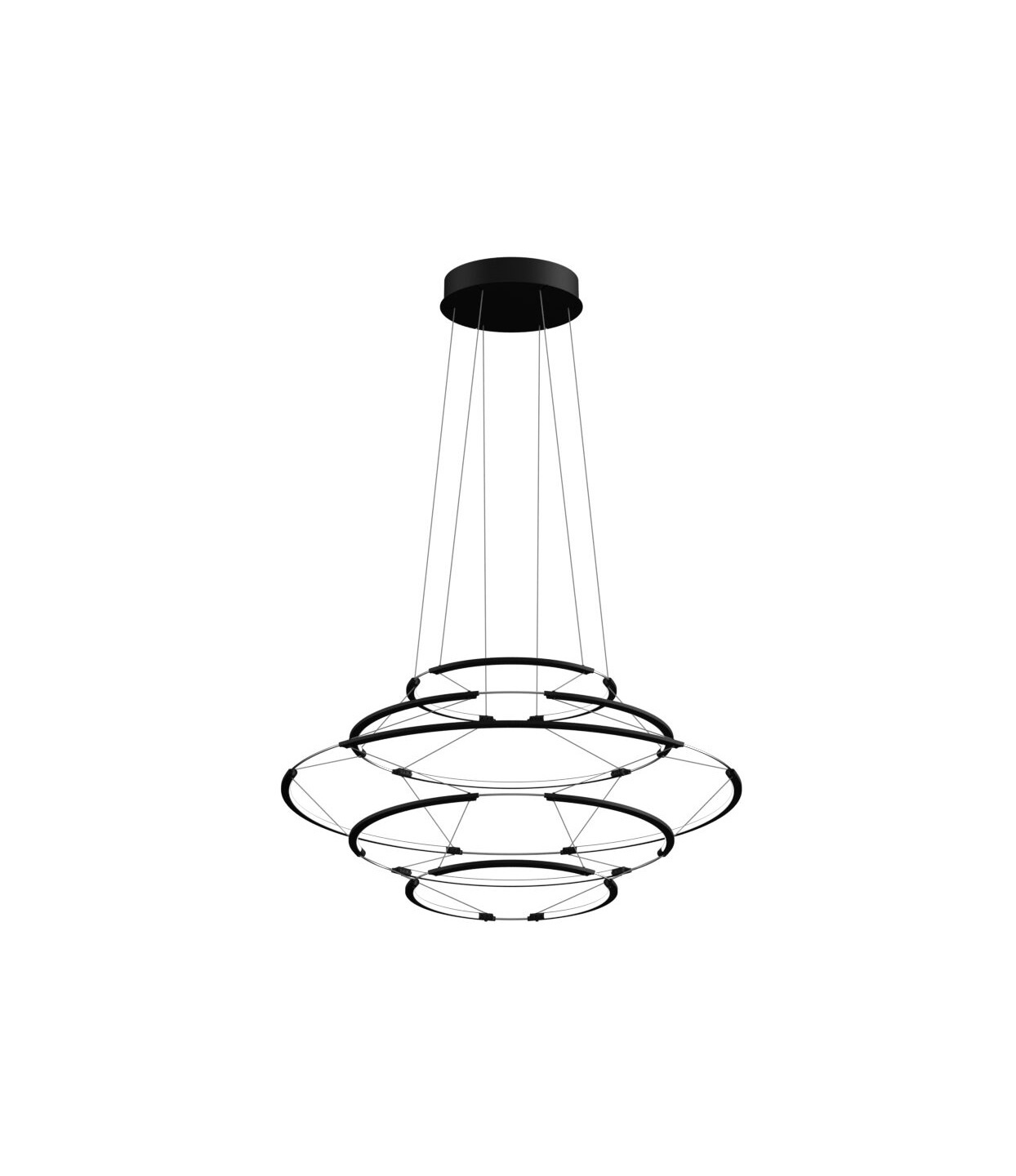 Nemo Lighting :: Drop 5 hanging lamp, diameter 70 cm, black
