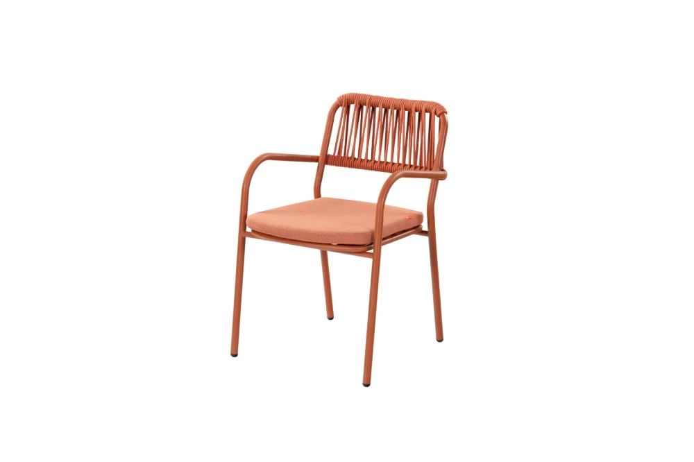 Kunesti :: Have some joy orange garden chair, width 55 cm