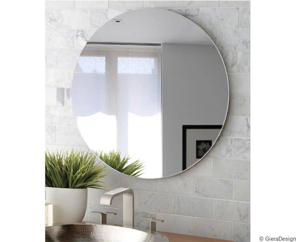 GieraDesign :: Spiegel super runden Durchmesser 50 weiß