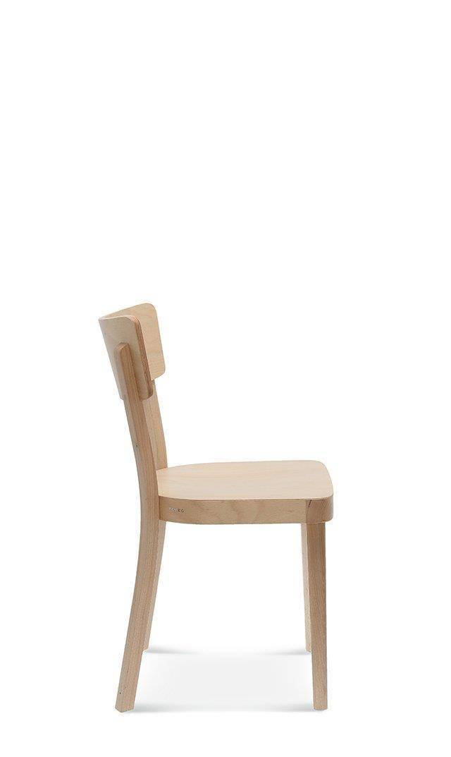 FAMEG :: Wood chair Solid lightbrown