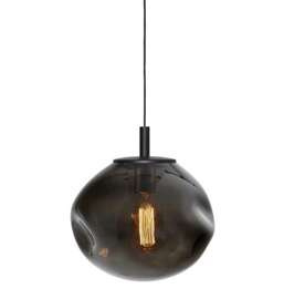 Kaspa :: Avia Black hanging lamp, size M, black, diameter 30 cm
