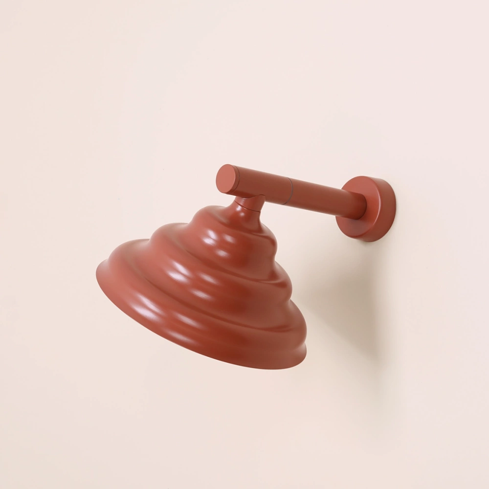 Artera :: Lampa ścienna / kinkiet Fala Szpunar szer. 23 cm czerwony