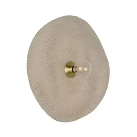 Market Set :: Wandlampe aus Metall Rivage Durchmesser 58 cm beige