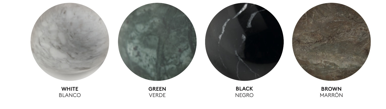 Aromas :: Lampa stołowa Nuro zielona wys. 60 cm