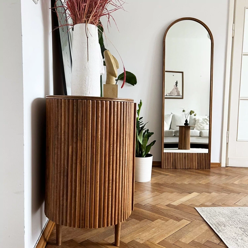 Table4U :: Wanda chest of drawers, mango wood, caramel, width 160 cm