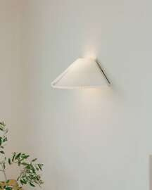 New Works :: Nebra shape-changing wall lamp / sconce, height 20 cm, white