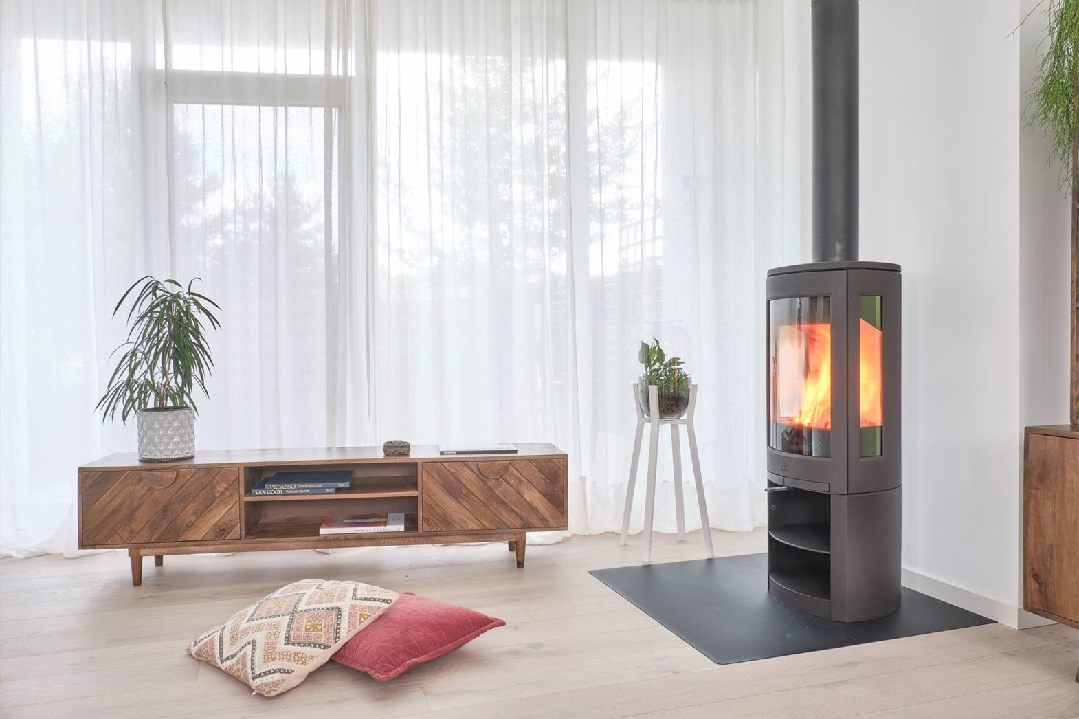 TABLE4U :: Wooden RTV cabinet Irena 180x40x45