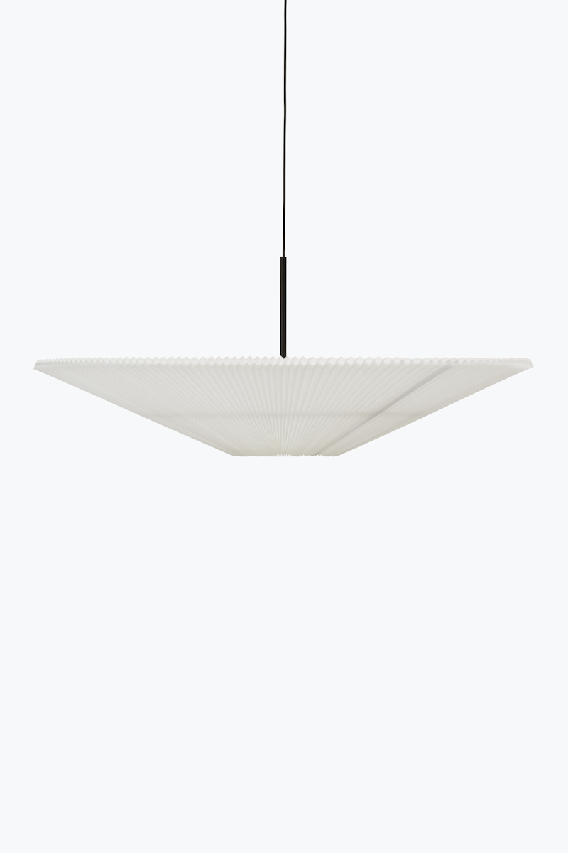 New Works :: Nebra shape-changing pendant lamp, diameter 50-90 cm, white