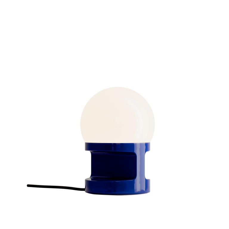 Ferroluce :: Lampa stołowa Habea wys. 22,5 cm niebieska