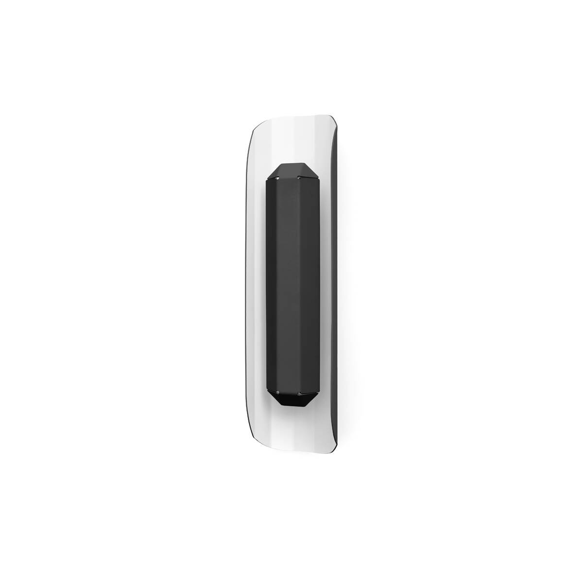 Kaspa :: Apolin wall lamp / sconce, height 45 cm, black and white