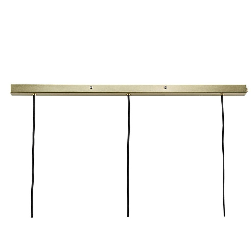 Nordlux :: Lampa wisząca Orbiform mosiężna dymna szer. 71 cm