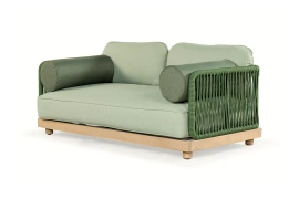 Kunesti :: Green it up 2-Sitzer Gartensofa, grün, Breite 160 cm