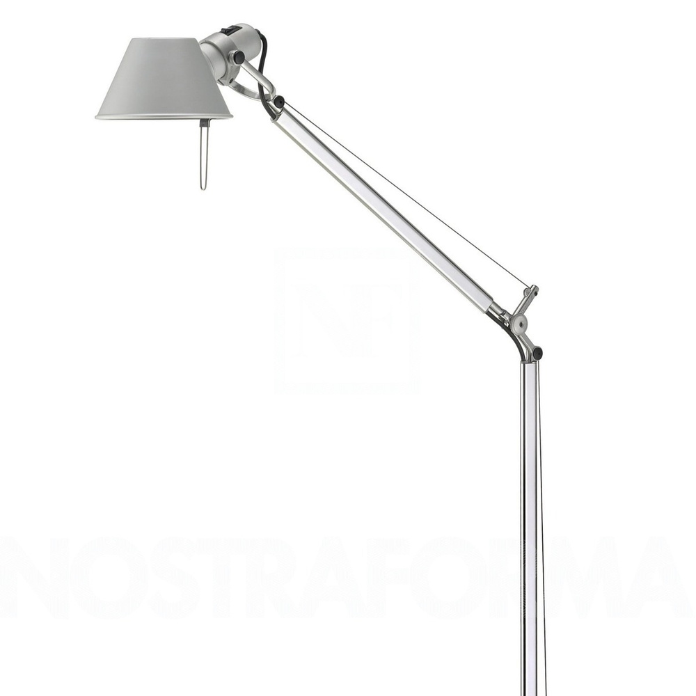 Artemide :: Floor lamp Tolomeo lettura aluminum h 167 cm