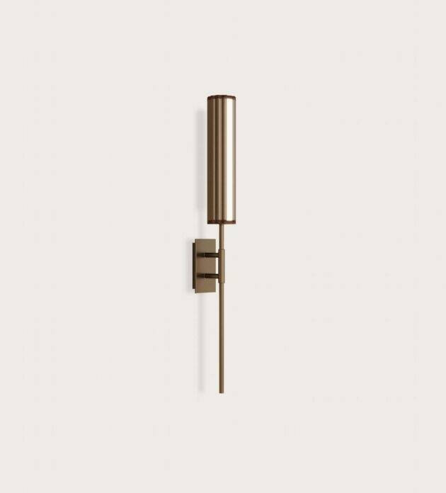 Aromas :: Niro gold wall lamp / sconce, height 70 cm