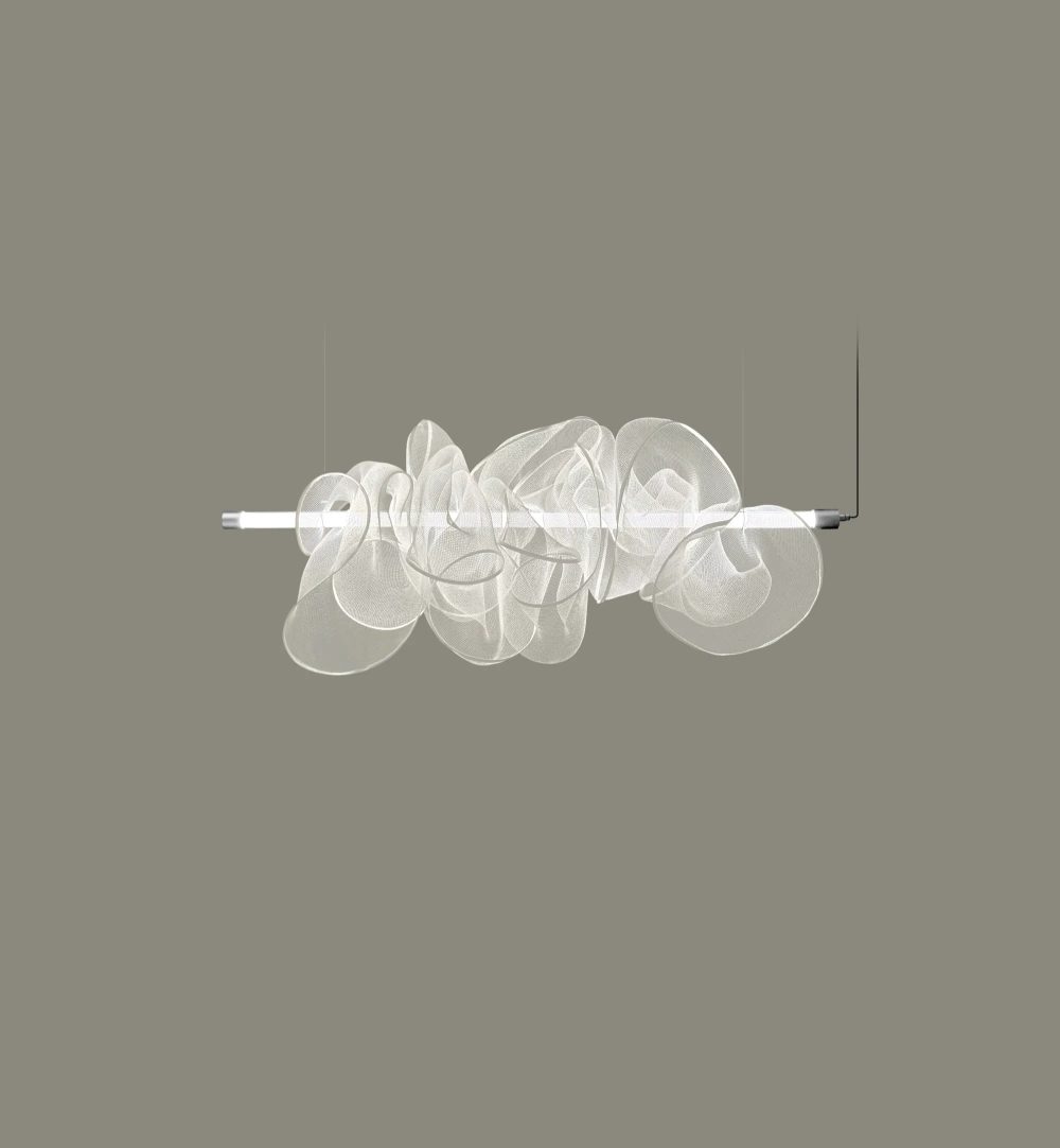 LZF :: The Cloud short pendant lamp, width 100 cm, white