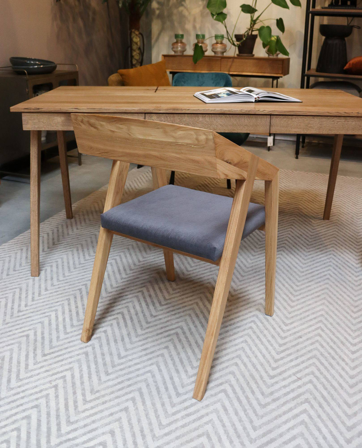 Szyszka Design :: Krzesło tapicerowane Piko szare