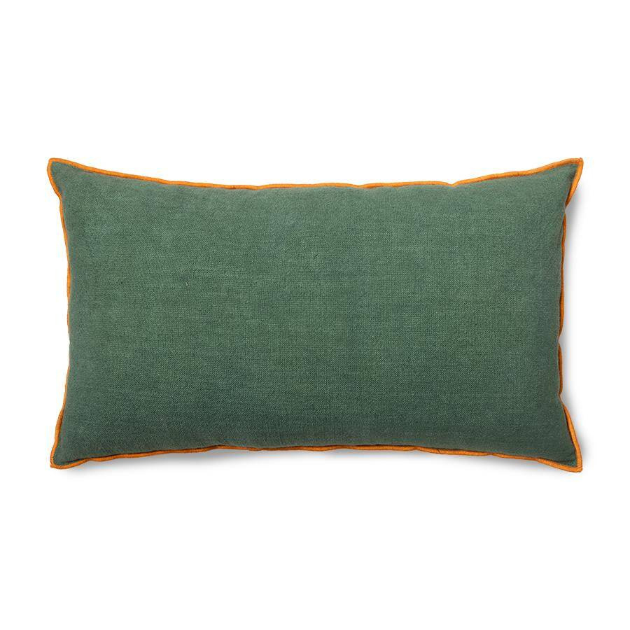 HKliving :: Country House Cushion 60x35 cm Green