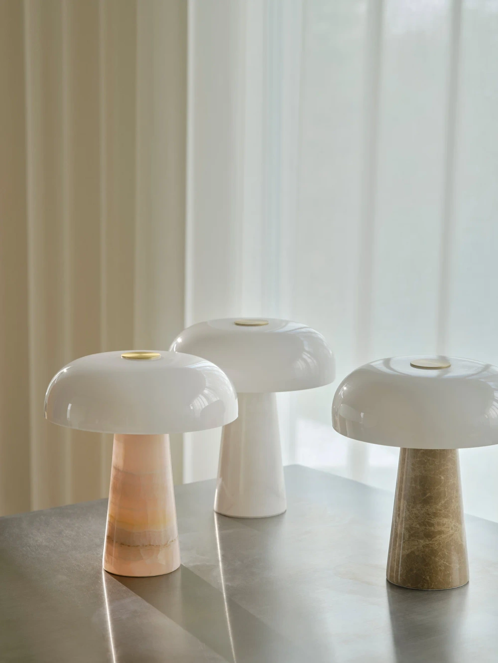 Design For The People :: Glossy Mini Table Lamp, White