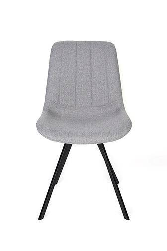 Claudie :: Polsterstuhl Kylie, Farbe nach Wahl, Metallbeine, Breite 53 cm