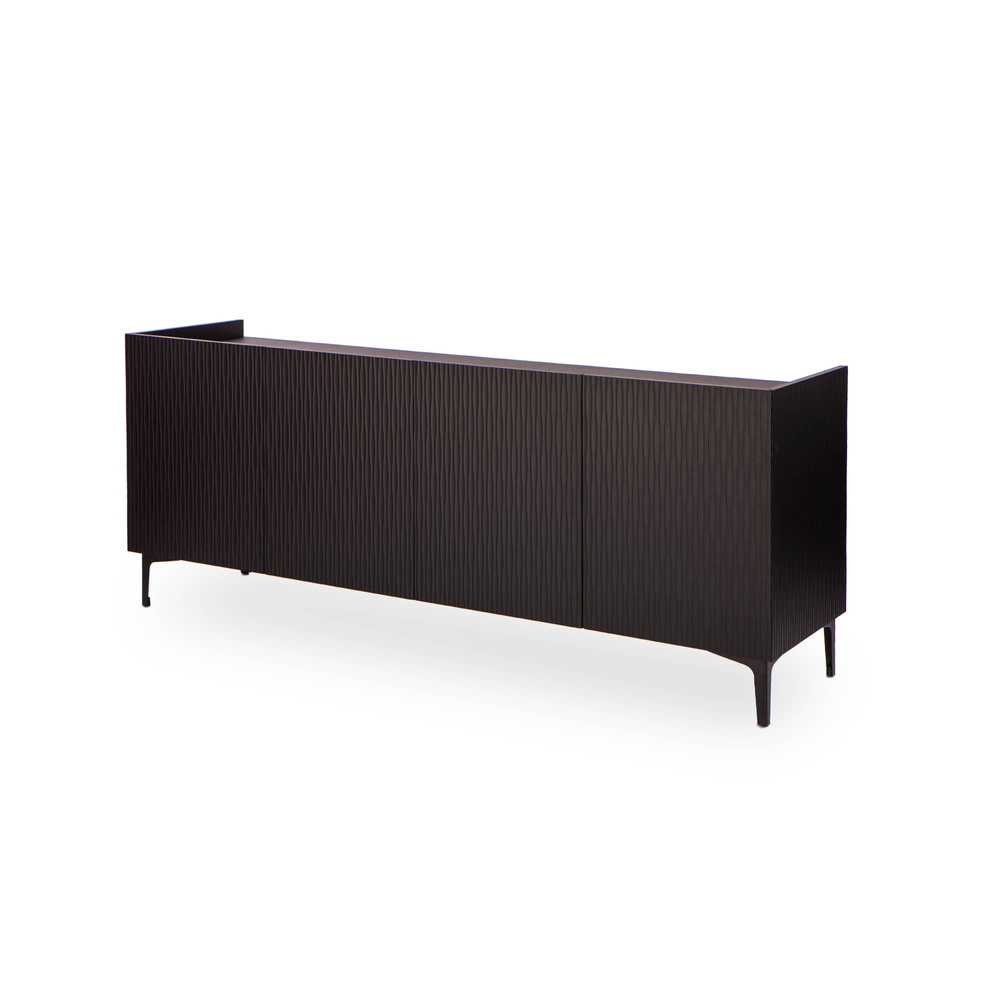 Nordifra :: Bolge chest of drawers, width 180 cm, black