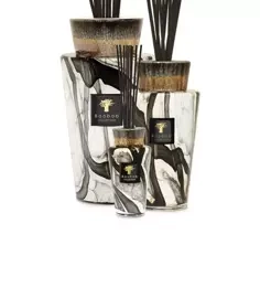 Baobab :: Luxury Totem Stones Marble Leather/Rose/Plum Fragrance