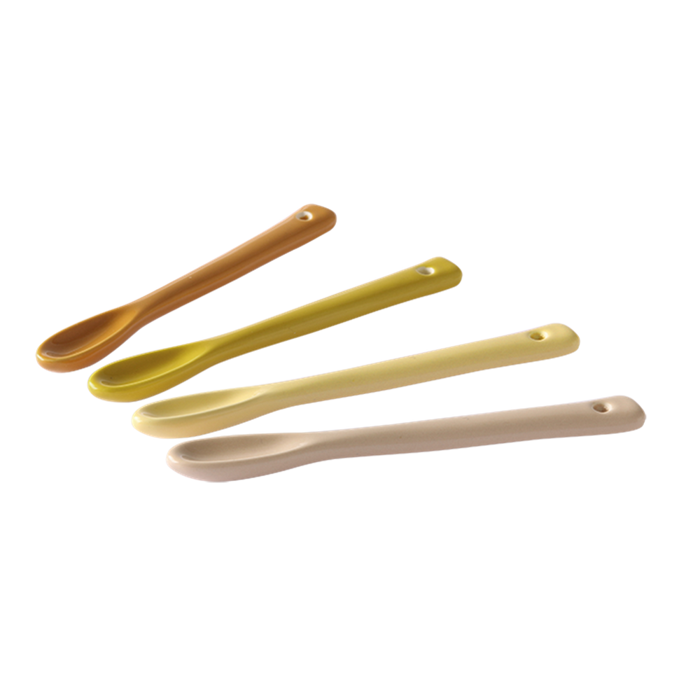 HKliving :: Zestaw 4 łyżeczek do herbaty Bold&Basic