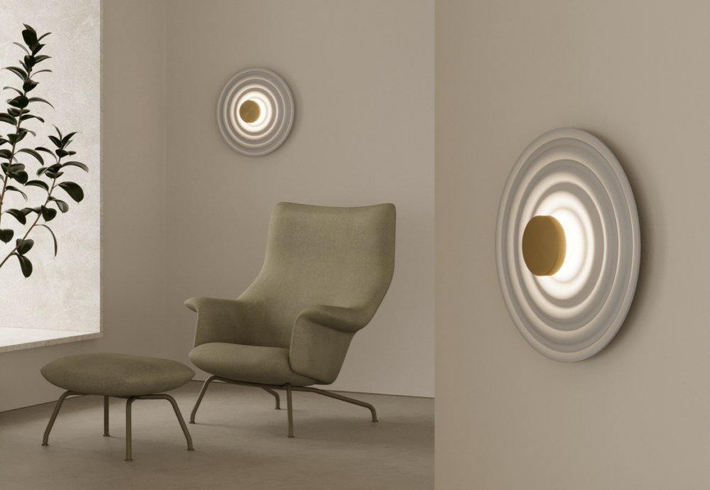 Aromas :: Rang wall lamp, diameter 50 cm, terracotta