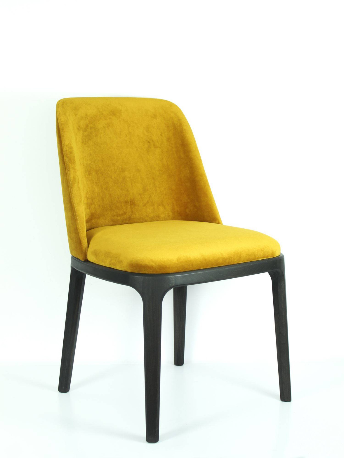 Nobonobo :: Chair April I yellow with ebony legs