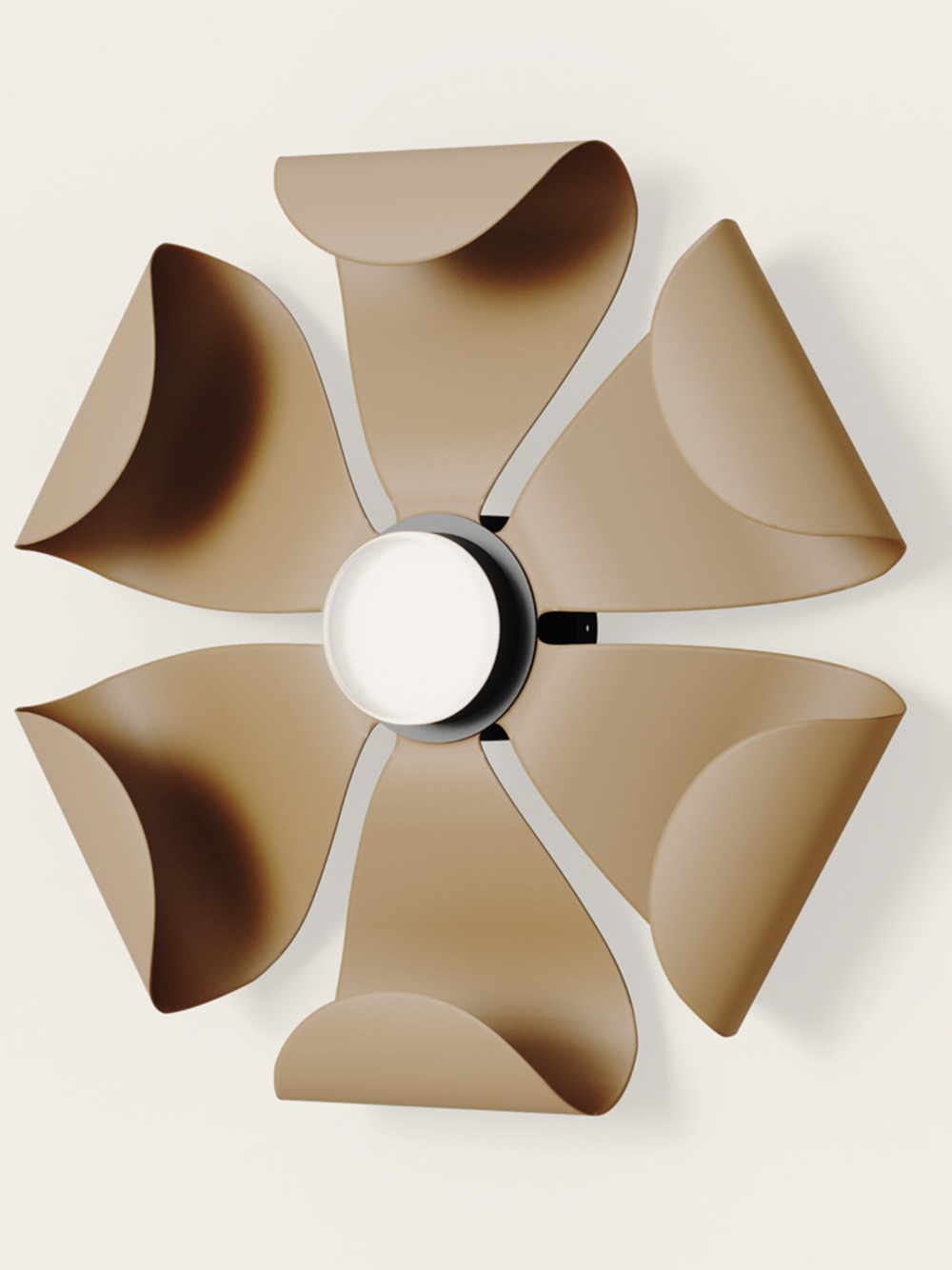 Aromas :: Lampa ścienna / kinkiet Rita beżowy metal