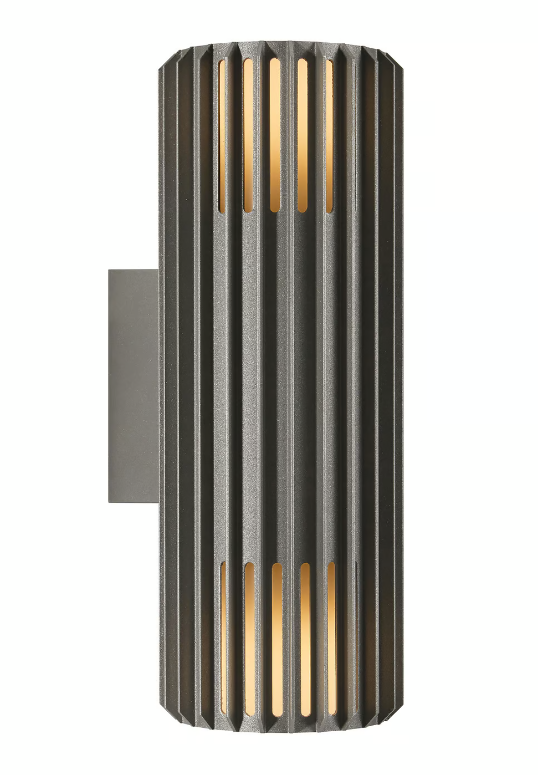 Nordlux :: Aludra Wandleuchte / Außenleuchte, Höhe 33,7, sea anthrazit