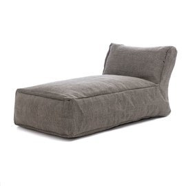 Roolf Living :: Gartenchaiselong gepolstert Long Chair schwarz