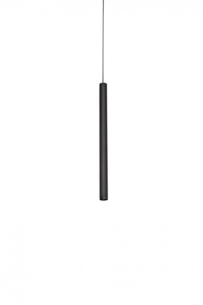 Kaspa :: Roll 1 New hanging lamp, black, diameter 3 cm