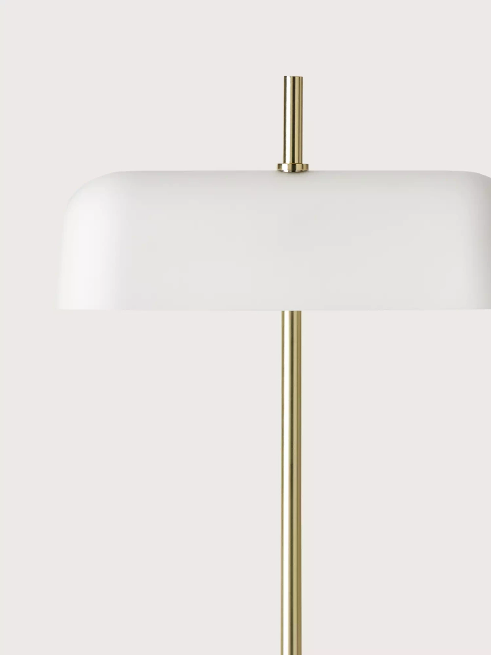 Aromas :: Tischlampe aus Metall Atil Höhe 50,2 cm weiß