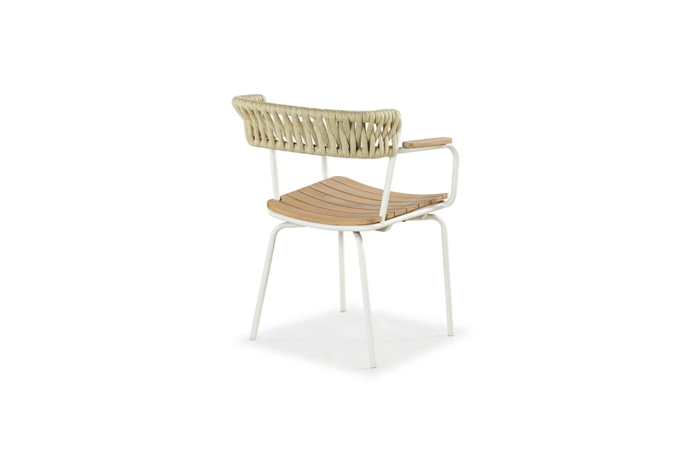 Kunesti :: Grab a moment garden chair, wooden seat, width 51 cm