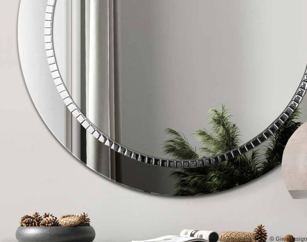 GieraDesign :: decorative mirror graphite Bracelet round dia. 60
