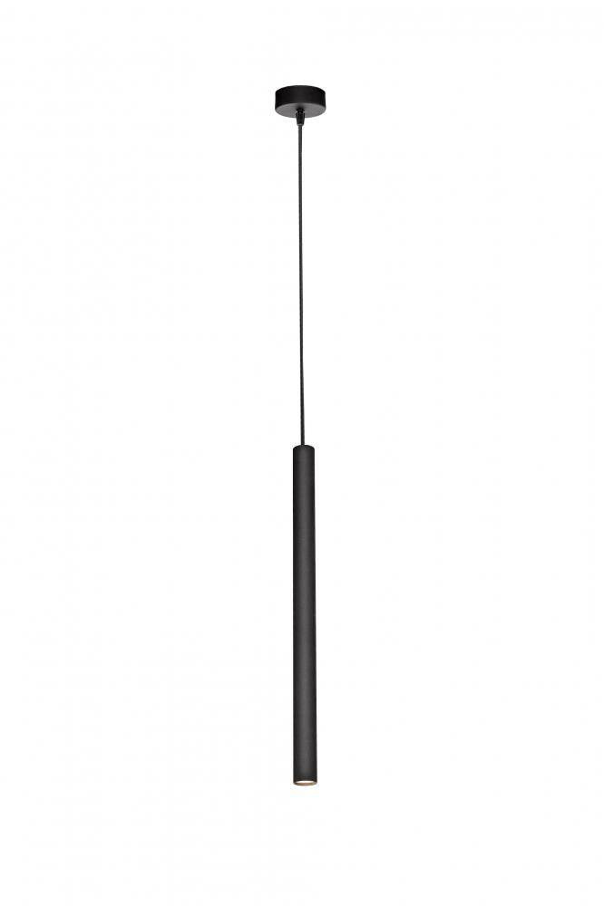 Kaspa :: Roll 1 New hanging lamp, black, diameter 3 cm