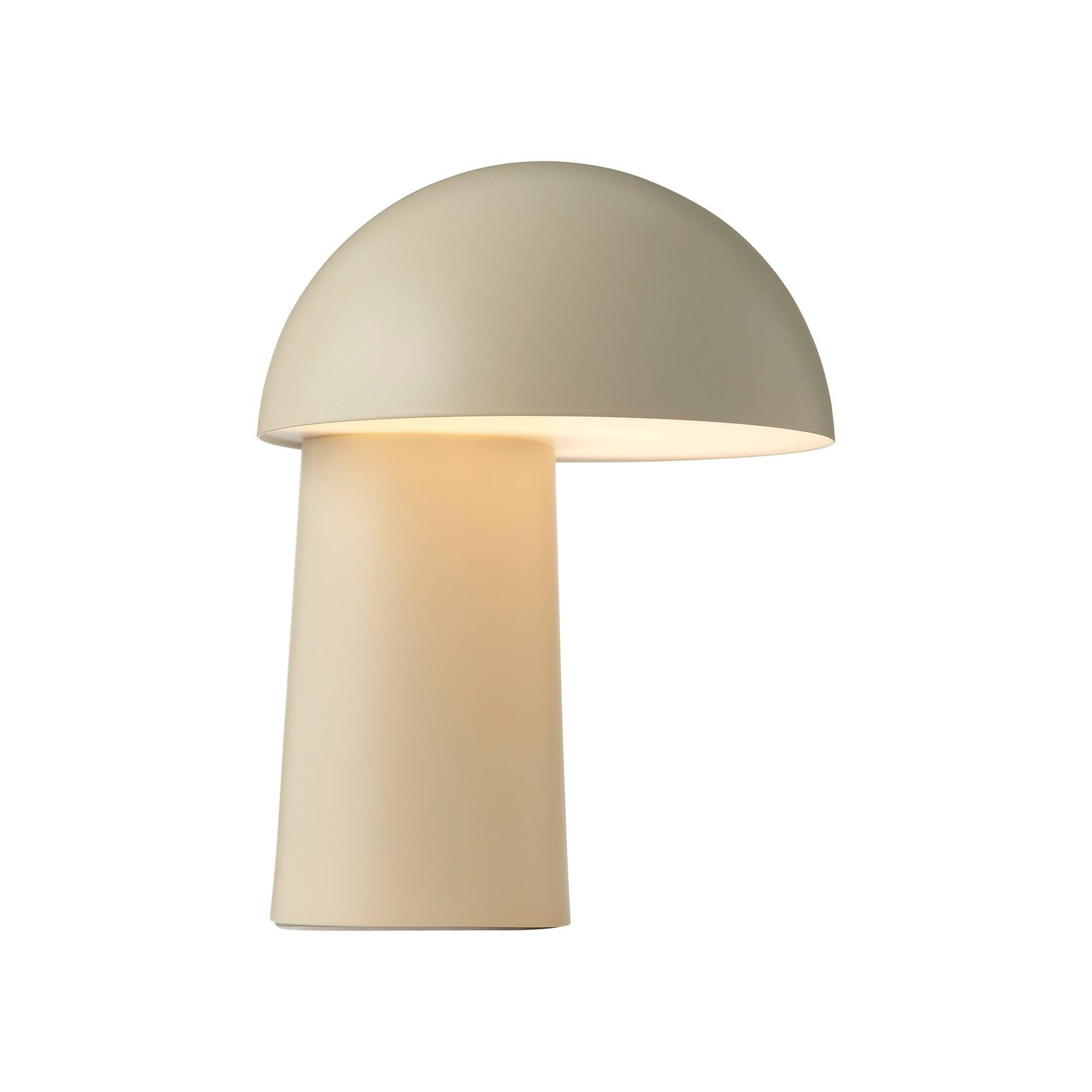 Design For The People :: Portable table lamp Faye, height 21 cm, beige