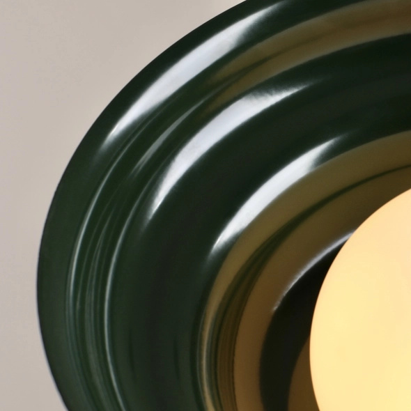 Artera :: Lampa wisząca Fala 3 głęboka zieleń szer. 123 cm