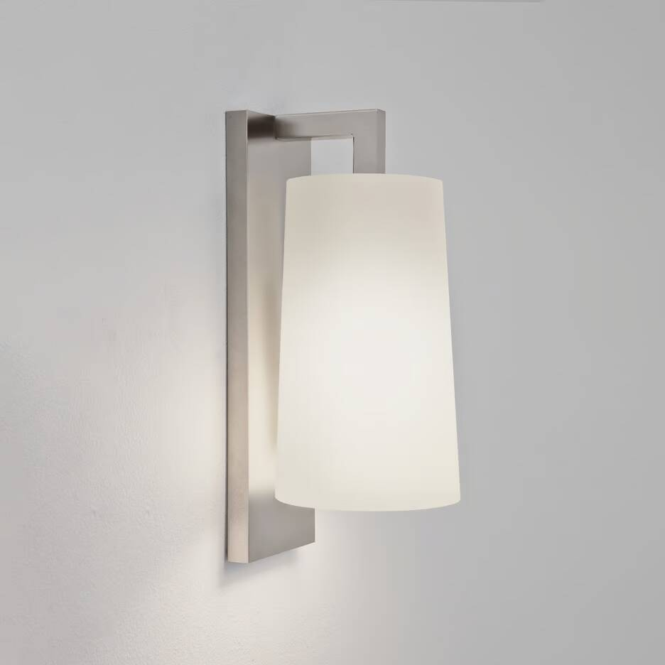 Astro :: Lago 280 wall lamp / sconce, matt nickel, height 28 cm