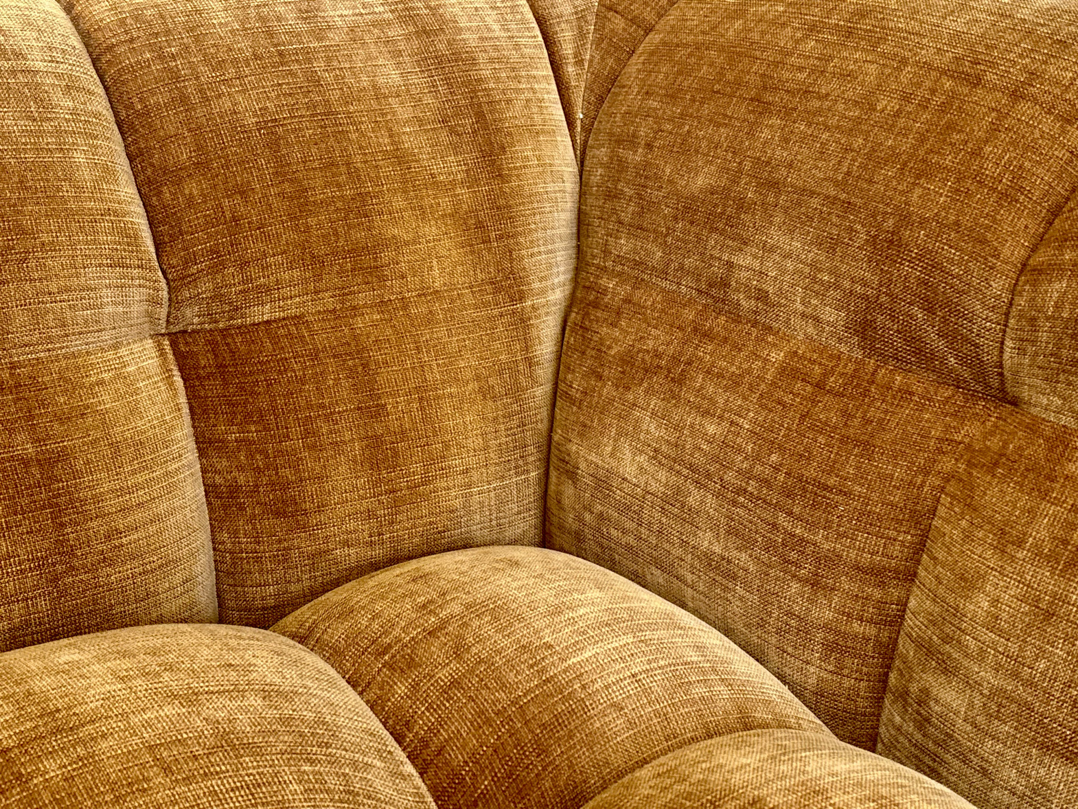 Nordic Line :: Sofa narożna / narożnik prawy Michelle szer. 292 cm bursztynowy