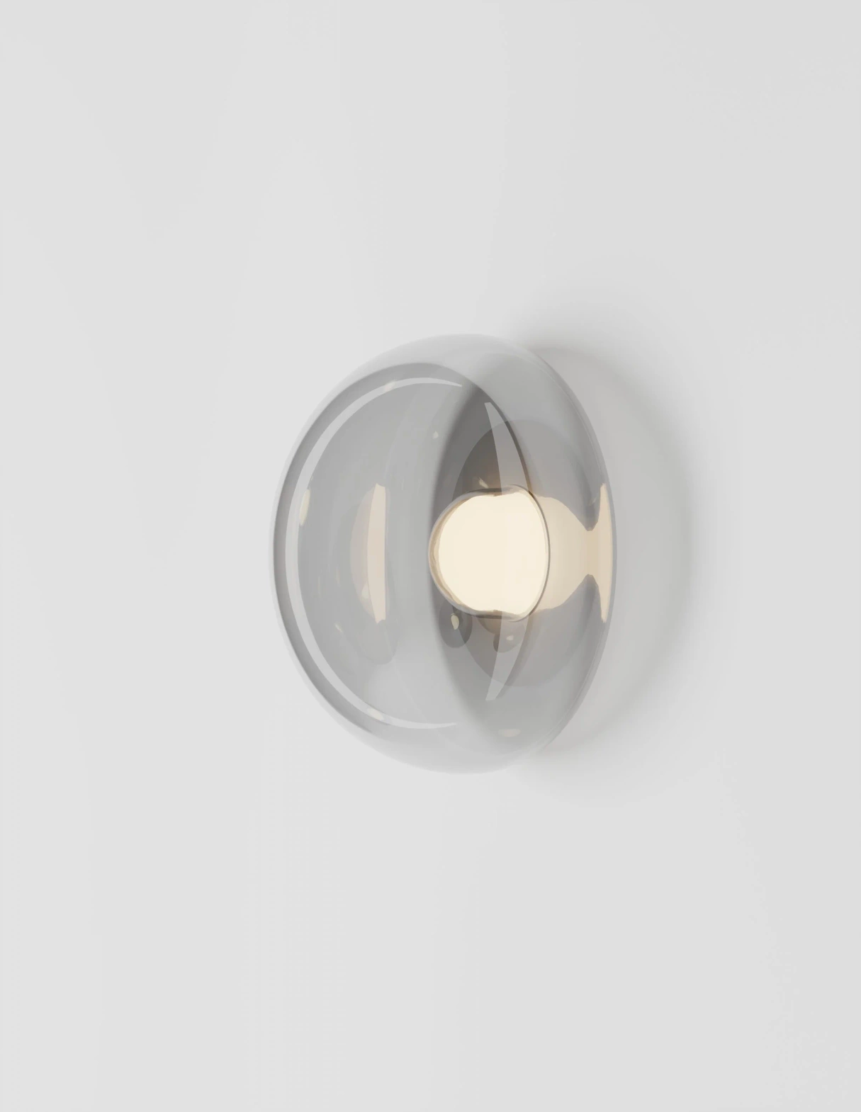 Bomma :: Dew Drops M wall/ceiling lamp, diameter 17 cm, transparent