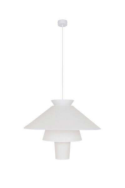 Marktset :: Hängelampe Ruche, Durchmesser 78 cm, weiß, Größe XL