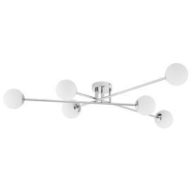 Kaspa :: Ceiling lamp Astra 6 silver