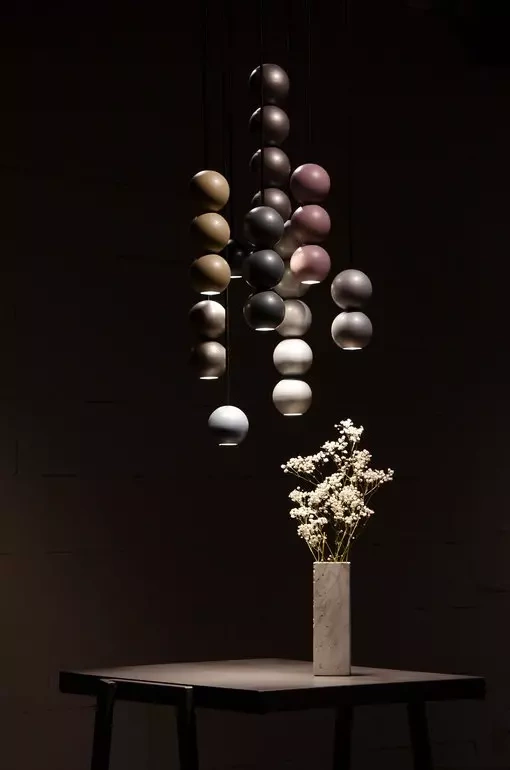 LOFTLIGHT :: Hanging lamp Bola Bola grey H: 36 cm