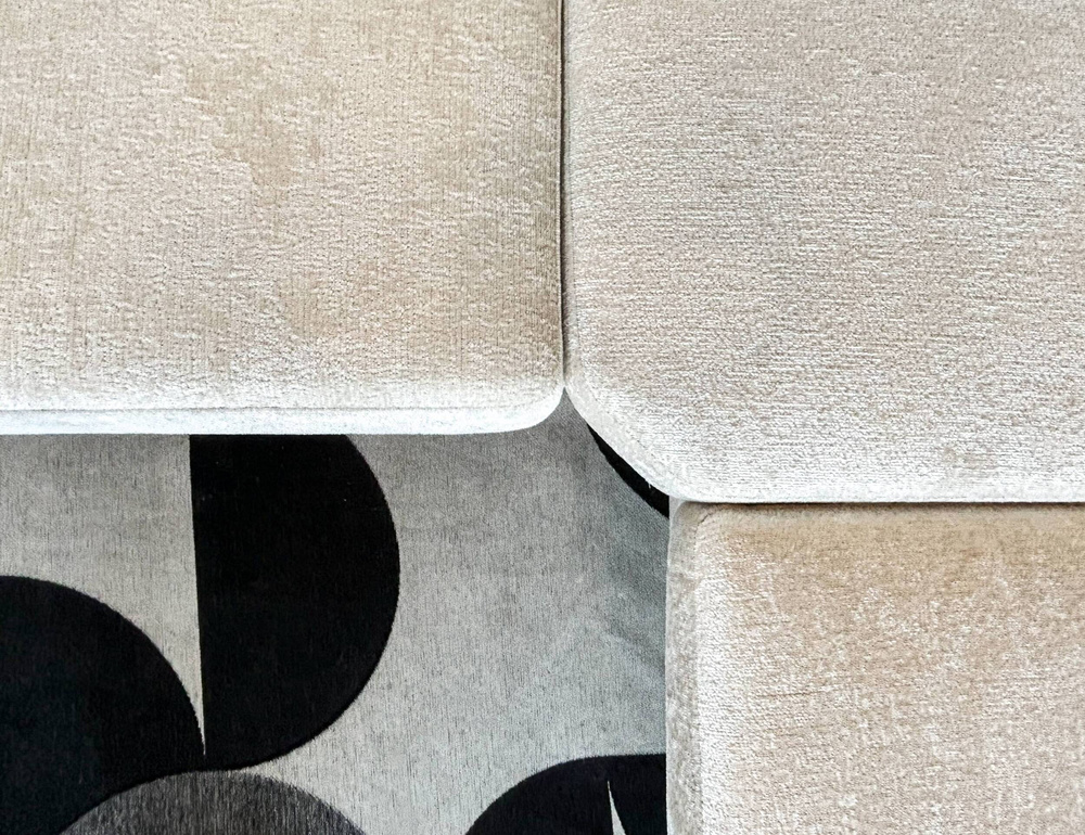 Nordic Line :: Corner sofa / modular corner sofa London Deep cream